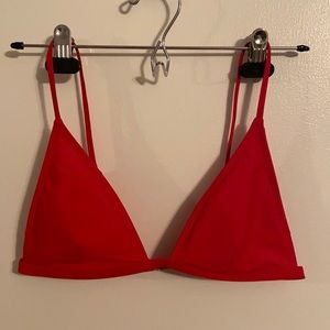 RED BIKINI TOP